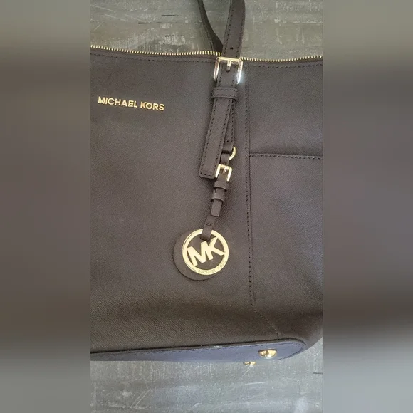 Michael Kors Dark Brown Tote Bag - Picture 14 of 16